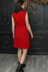 Image 7 of Wrap linen dress with an oversized fit and no sleeves Maya from Baltic Linen